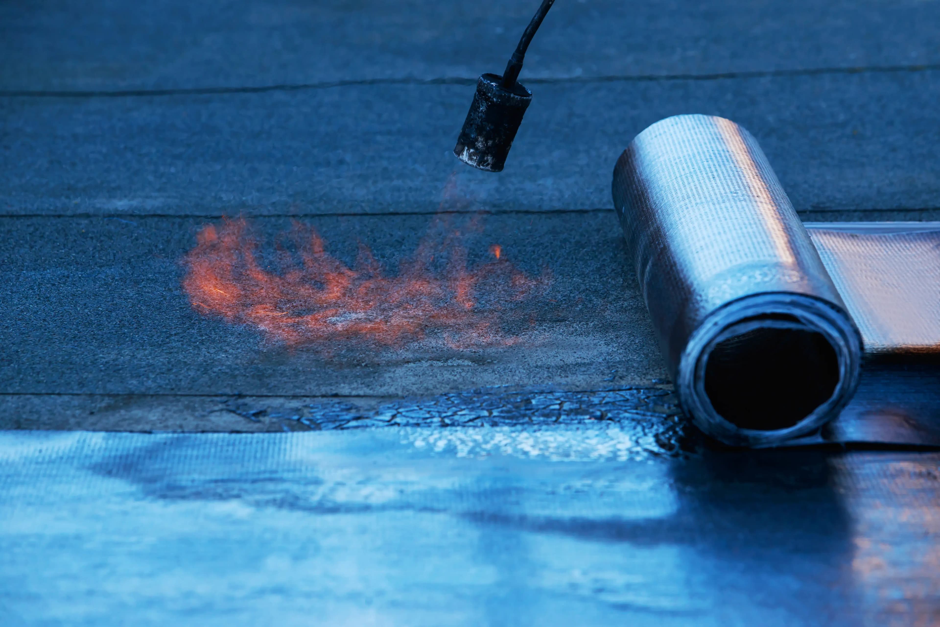 briseur-a-gaz-et-materiau-de-couverture